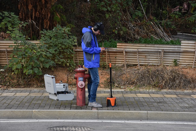 室外地下水管泄漏檢測方法