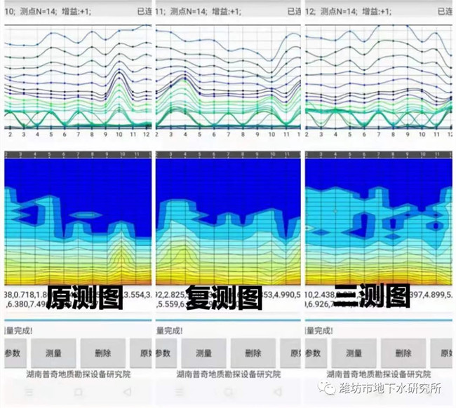 天然電場物探打井找水儀測出的圖有時會測一遍一個樣，這是什么原因呢？